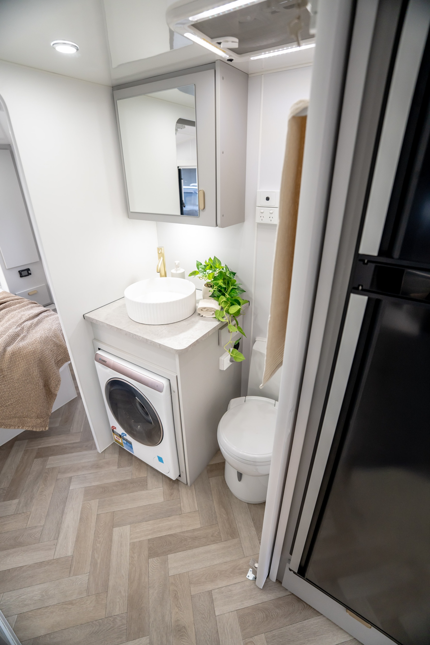 Option RV caravan interior