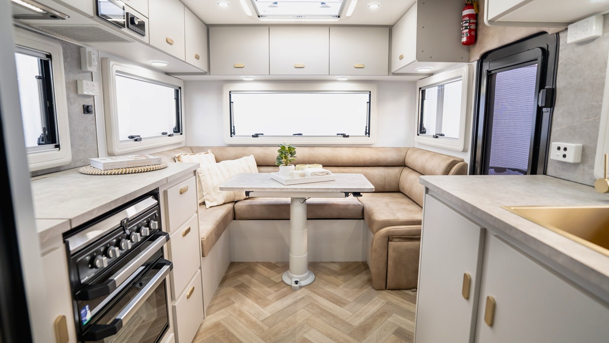 Option RV caravan interior