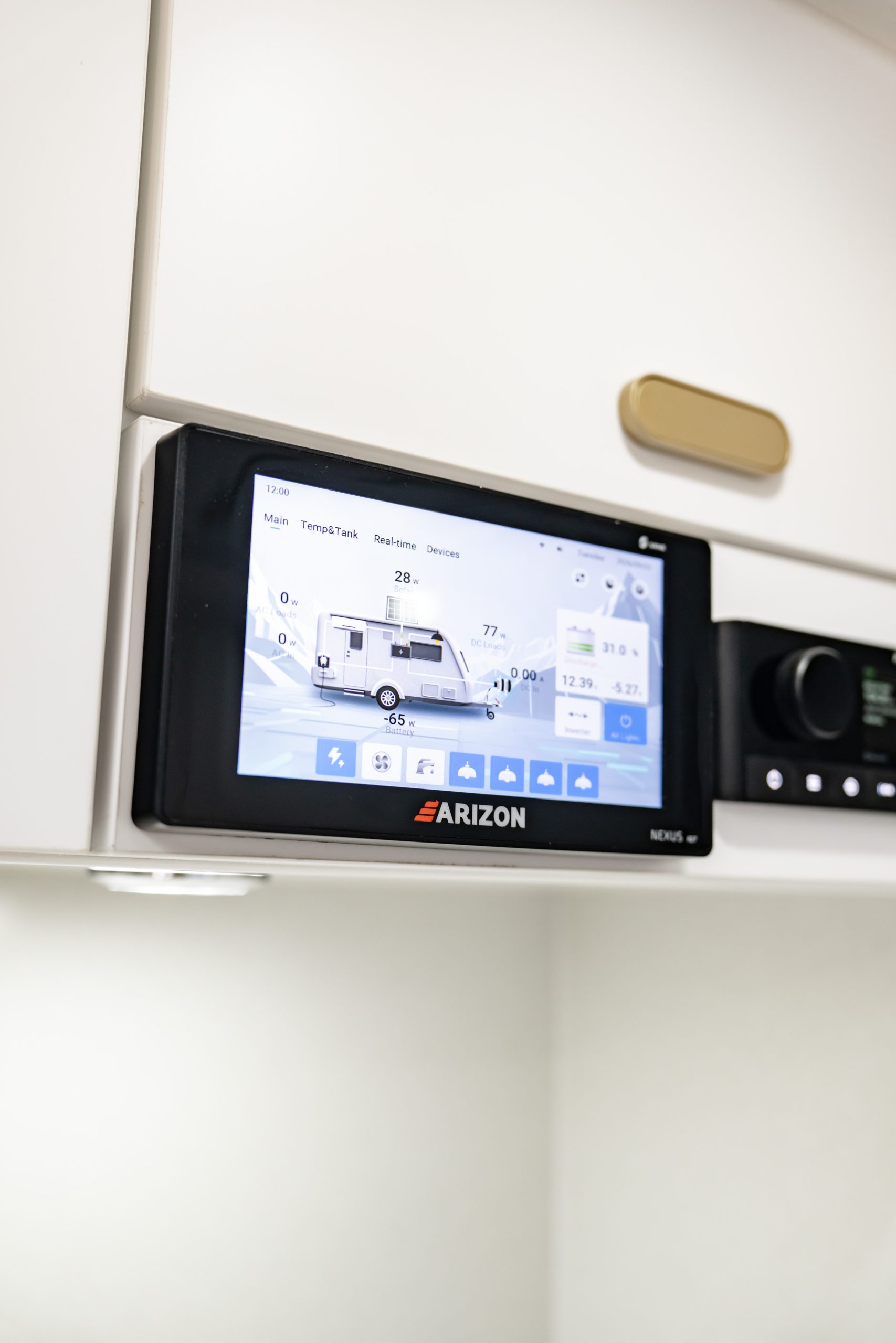 Option RV Distinction off-grid power system